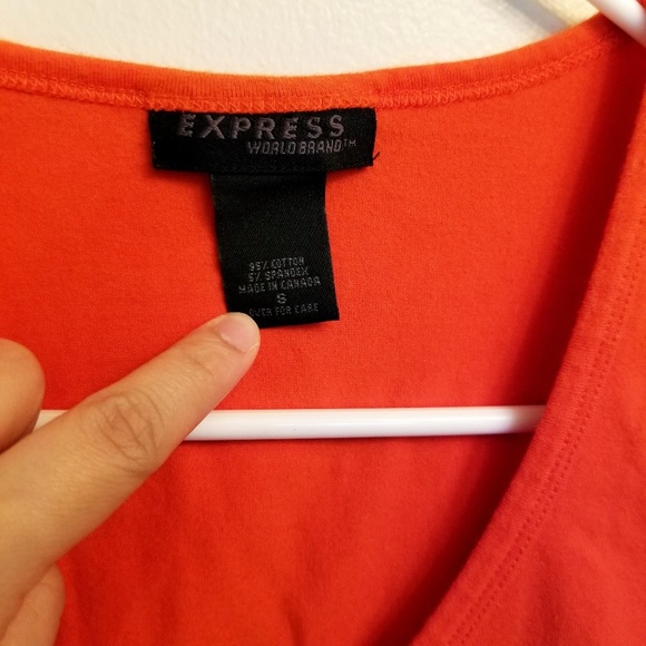 3 for $20. Express long-sleeves shirt. Size Small - Picture 3 of 4